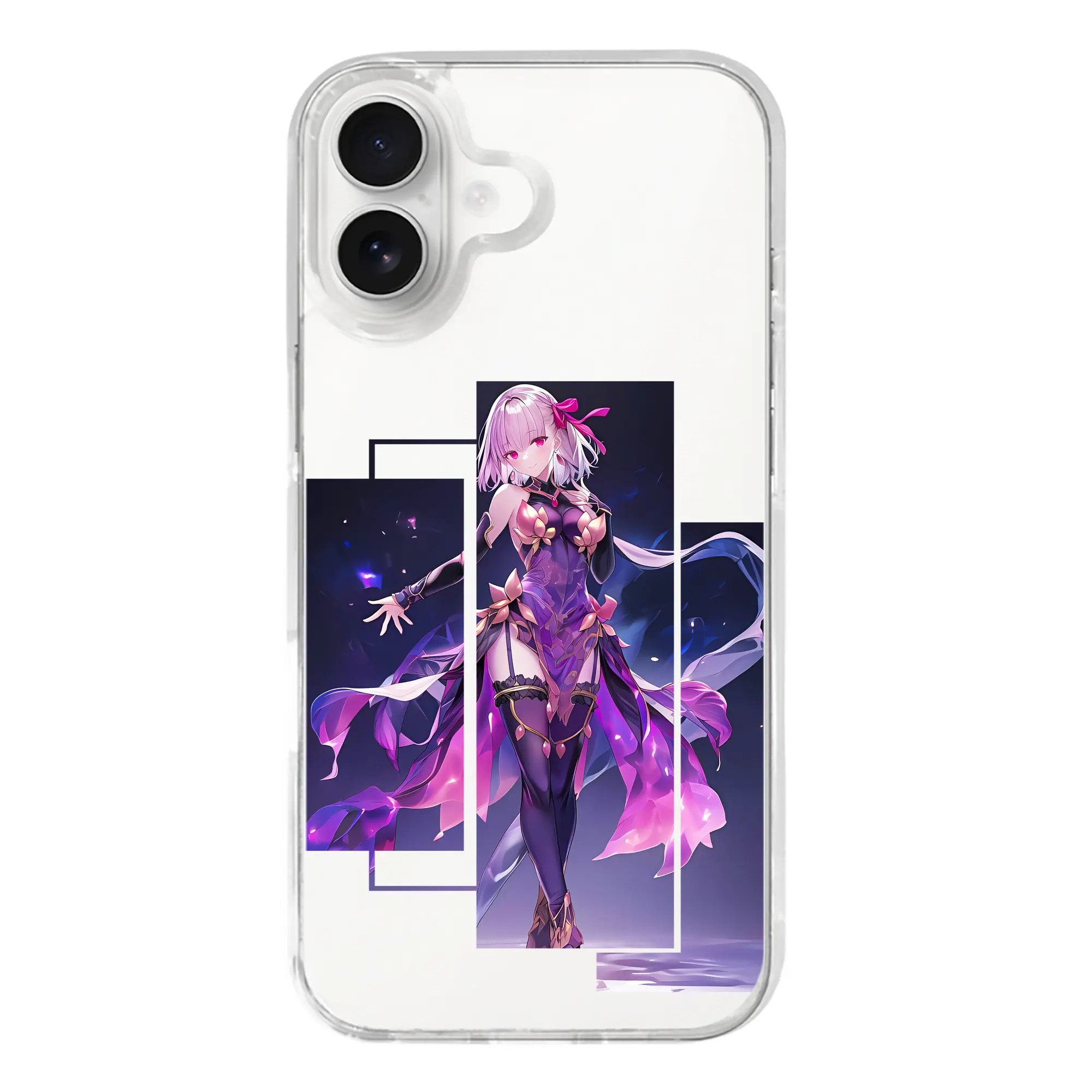 FGO グッズ,カーマ - iPhone 17シリーズ 透明スマホケース – 薄型・耐衝撃・精密フィット保護カバー